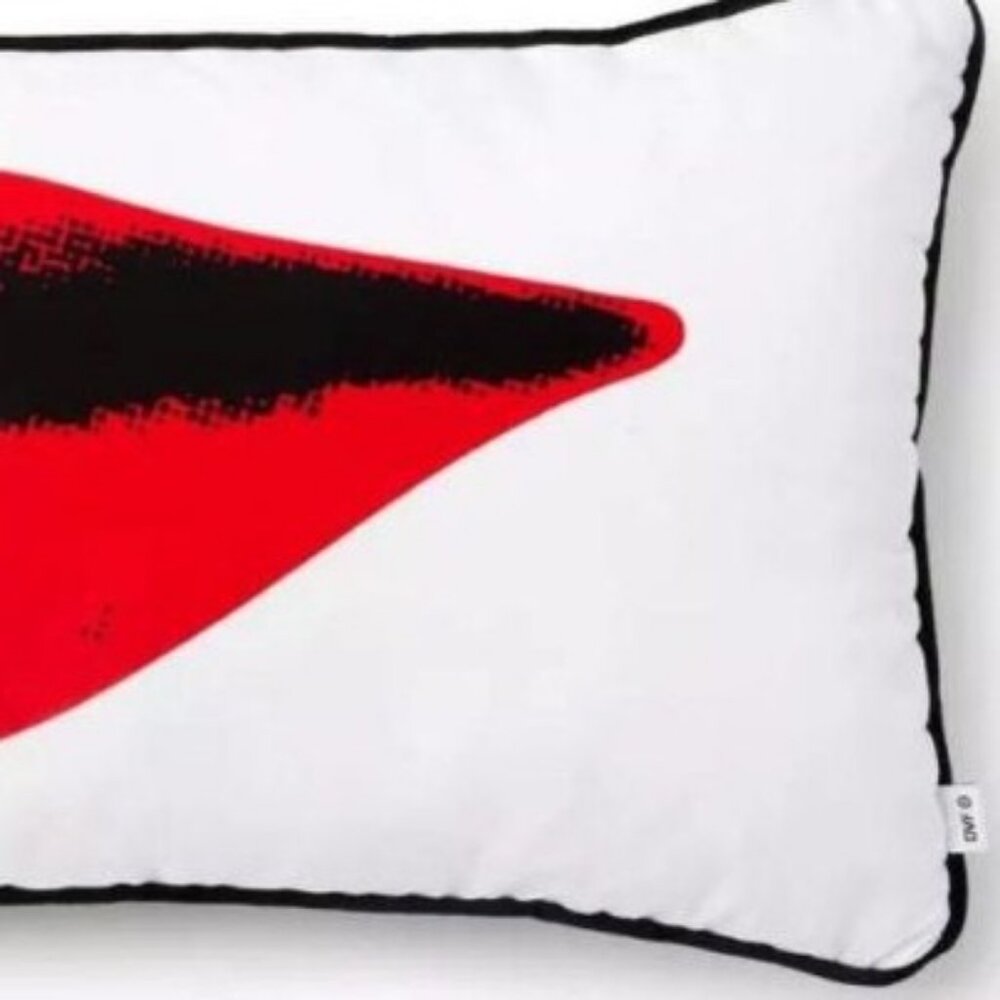 DIANE VON FURSTENBERG Velvet Lip Pillow - Picture 3 of 5